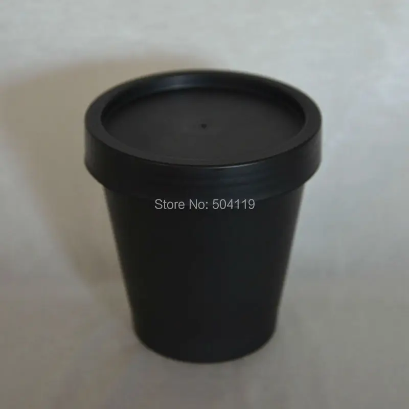 

200g black plastic jar,cream jar, jar, cosmetic bottle