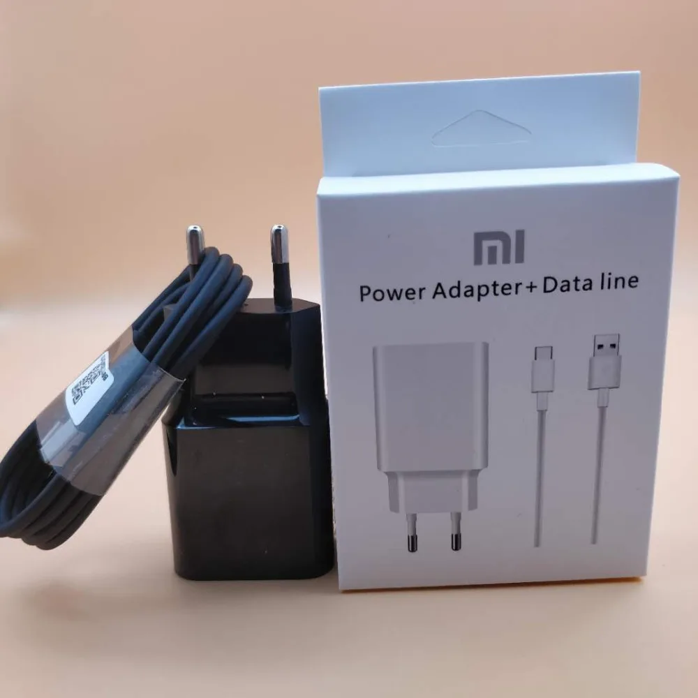 Оригинальный XIAOMI быстрое зарядное устройство 12 В 1.5A QC3.0 адаптер TYPE C кабель для