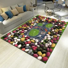 6 мм 3D гостиная большие размеры Европейский стиль Коврики для ванной коврик для спальни прямоугольный впитывающий водяной коврик, мат украшения дома