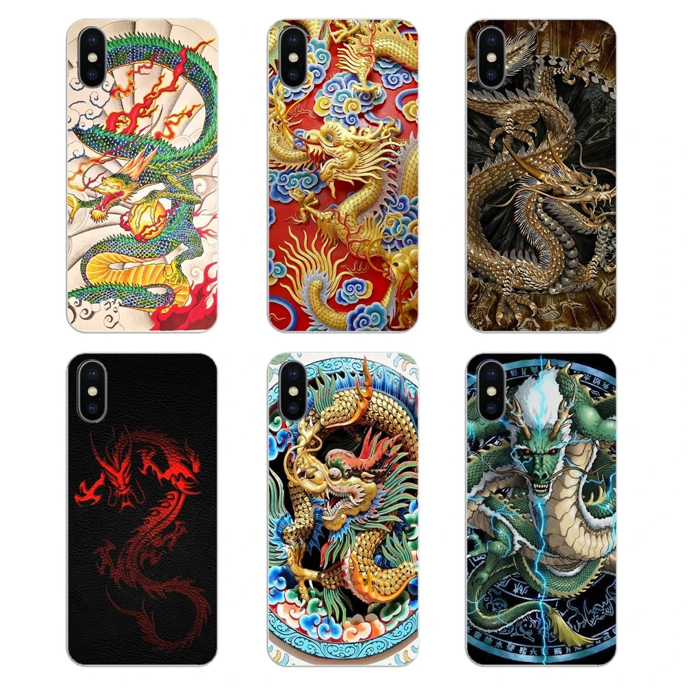 

Silicone Phone Shell Cover Chinese Dragon For Xiaomi Redmi 4 3 3S Pro Mi3 Mi4 Mi4i Mi4C Mi5 Mi5S Mi Max Note 2 3 4