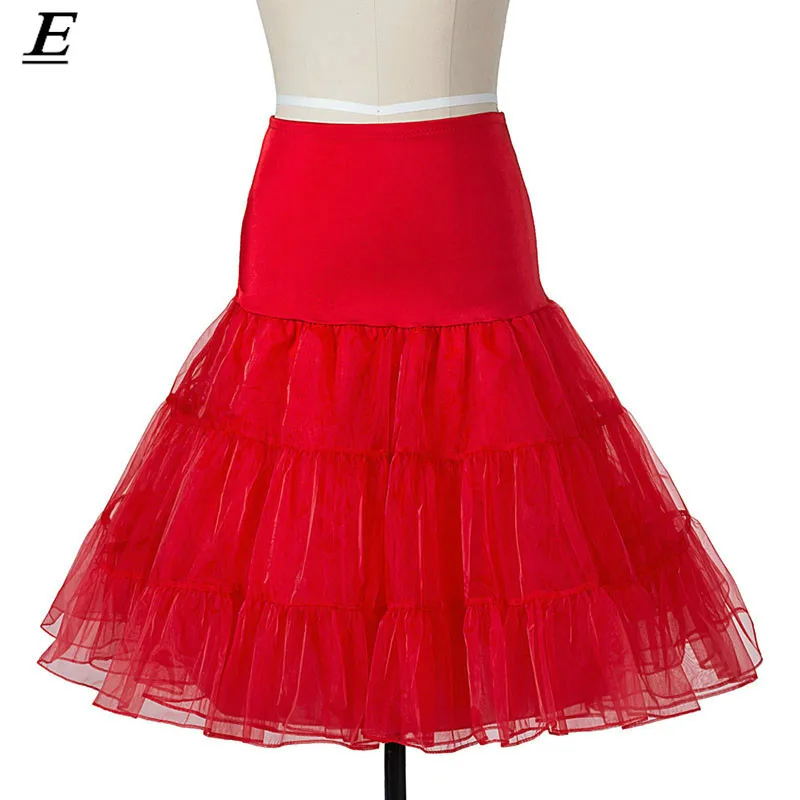 Женское ретро платье размера плюс, 1950 s, 60 s, винтажное, рокабилли, свинг, Feminino Vestidos, летнее, v-образный вырез, короткий рукав, платье в горошек - Цвет: Pettiskirt Red