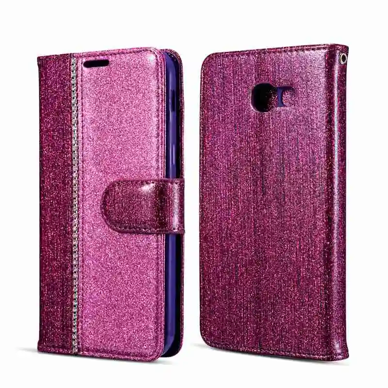 

Bling Case For Samsung Galaxy A3 A5 2017 Flip Cover Diamond PU Leather Phone Wallet Case For Samsung A3 A5 2017 A320 A520 Pouch