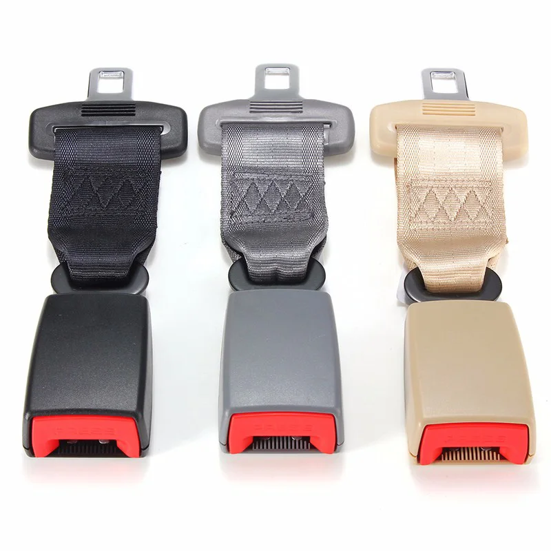 

23cm/9'' Universal Car Seat Polyester Seatbelt Safety Belt Extender Extension Child Safety Seat Multi-color 2.1cm Buckle
