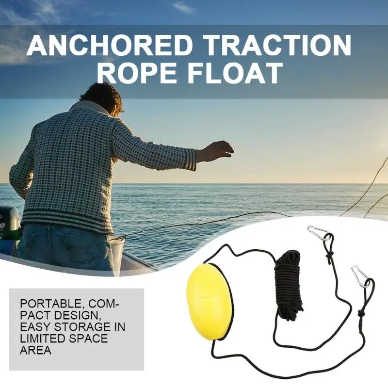 

1pc Sea Drogue Anchor float Marine Kayak Anchored Traction Rope Float Throwing Line Canoe Boat for Fishing Drift