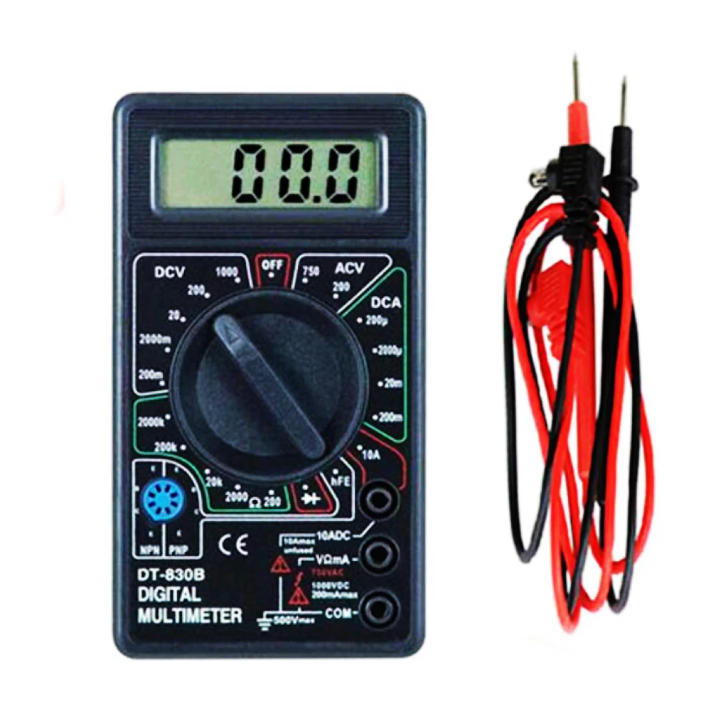 LCD Digital Multimeter Avometer Multitester Unimeter Universal Meter AC