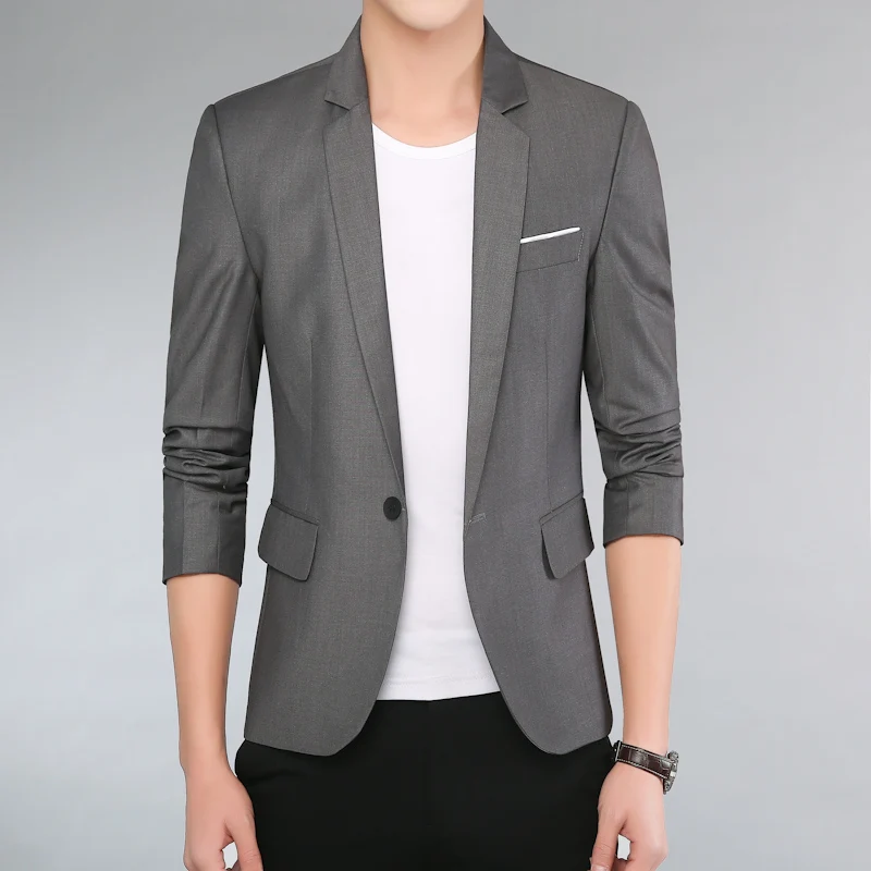 TIAN QIONG Brand Men Blazer Wedding Party Suits Men Suits Formal Tuxedo Slim Fit Meeting Dress Groom Suit Costume Homme - Цвет: Gary