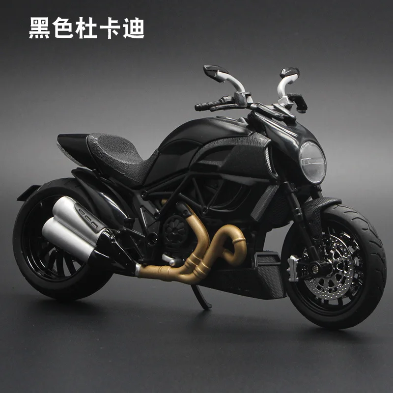 1:12 KTM Ducati Kawasaki Yamaha мотоцикл игрушка Dicast Сплав Имитация мотоцикла 690 Duke моторная модель игрушки для детей Подарки - Цвет: M12-3 no box
