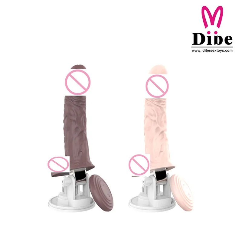 DIBE Waterproof Silicone Dildos USB Charging 15M Wireless Control Penis Vibrator Huge Dildo Realistic Sex Toys For Women 1