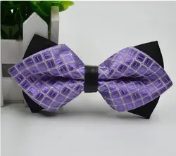 Лидер продаж мужские галстуки комплект галстук-бабочка платок, запонки бабочки платок