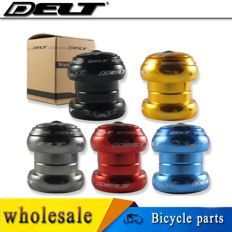 

2 Bearing MTB Fixed gear ROAD Bicycle Bike Threadless Headset 34 X 30mm 1 1/8" CNC External Wrist Group silver black red blue