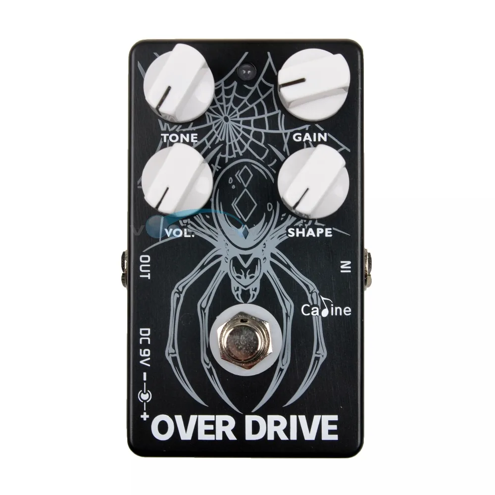 Caline CP-65 Overdrive Гитарный Эффект Педали 9 в аксессуары для гитары над приводом педаль для гитары бас овердрайв