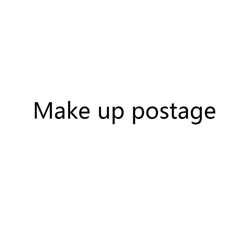 

Make up postage