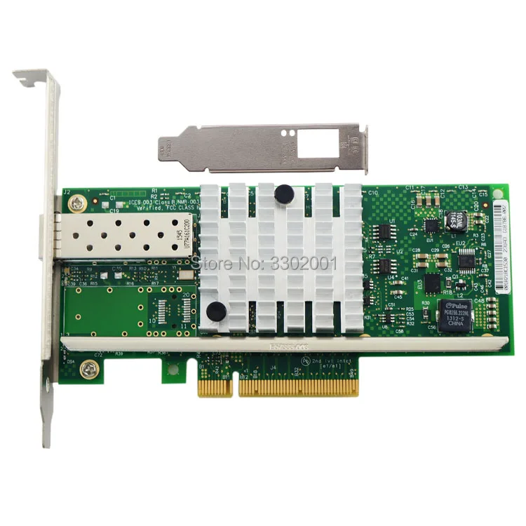 FANMI X520-DA1 10GBase PCI Express x8 82599 EN чип Однопортовый сетевой адаптер Ethernet E10G41BTDA, SFP не входит в комплект