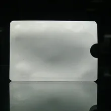 1000 шт., чехол для кредитных карт и паспортов, Противоугонный Rfid блокирующий рукав, DHL