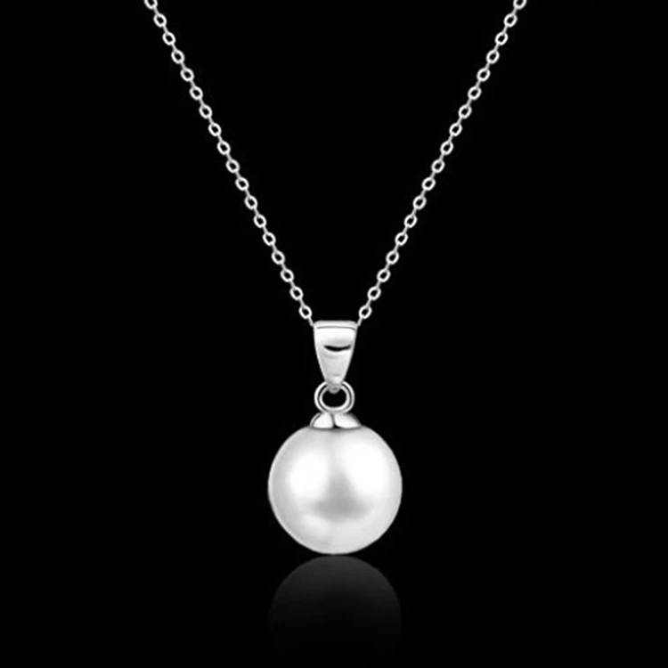 

Cute Imitation Pearl Jewelry Alloy Long Pearl Pendant Necklace Women Chain Wholesale Drop Shipping NL-0650
