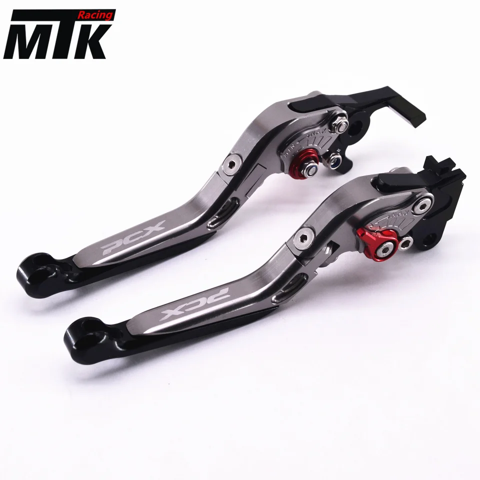 MTKRACING CNC для Honda PCX 125/150 все годы аксессуары для мотоциклов складные удлиняющиеся тормозные рычаги сцепления