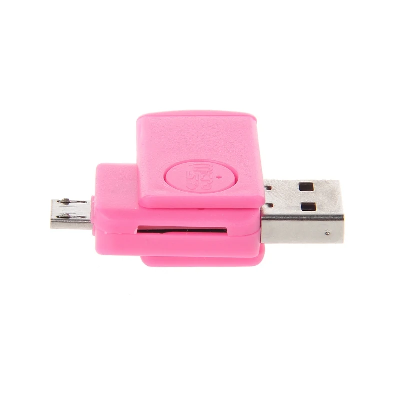 USB 2,0 Micro USB TF/MicroSD Card Reader OTG адаптер для Android телефон Tablet PC