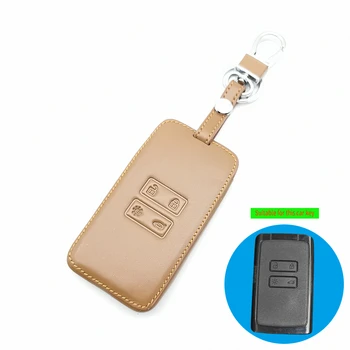 

Soft Leather Style Car Key Cover Set For Renault Captur Talisman Kadjar Koleos Clio Megane Scenic Espace 2016-2019