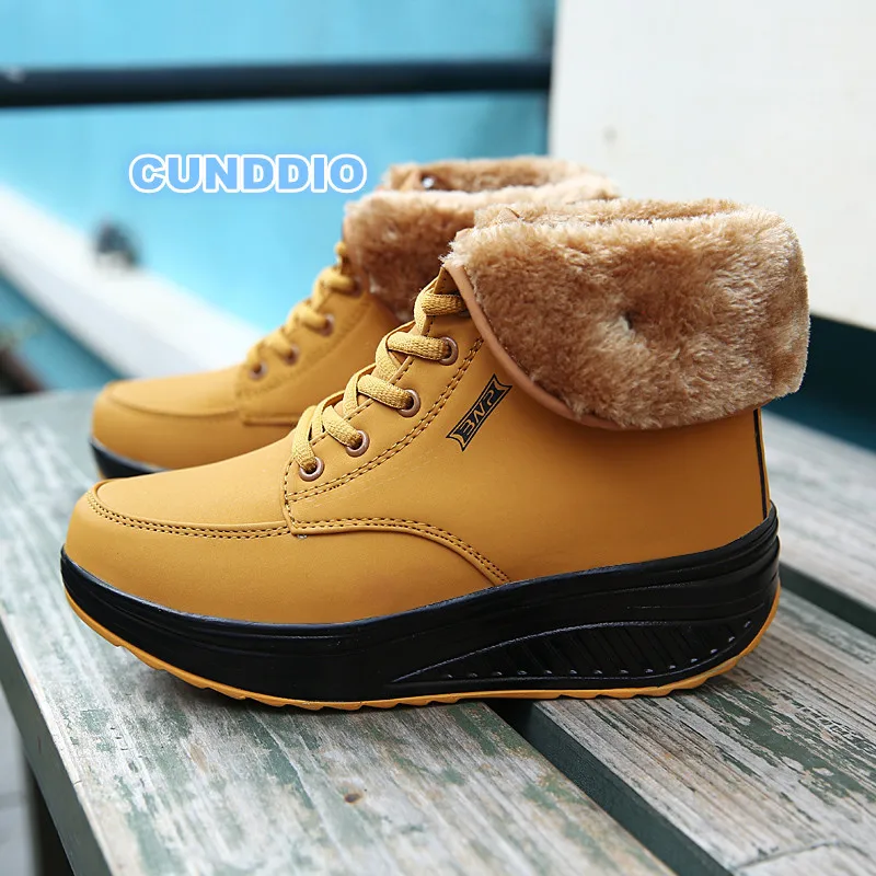 

boots women tenis sneakers women Winter snow boots Fur keep warm woman zapatos de mujer ankle boots for women botines mujer 2018