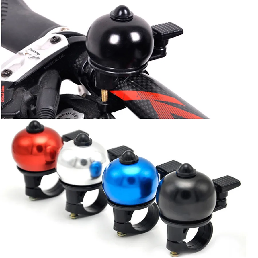 

1PC For Safety Cycling Bicycle Handlebar Metal Ring Black Bike Bell Horn Sound Alarm Mini Bicycle Bell High quality Outdoor