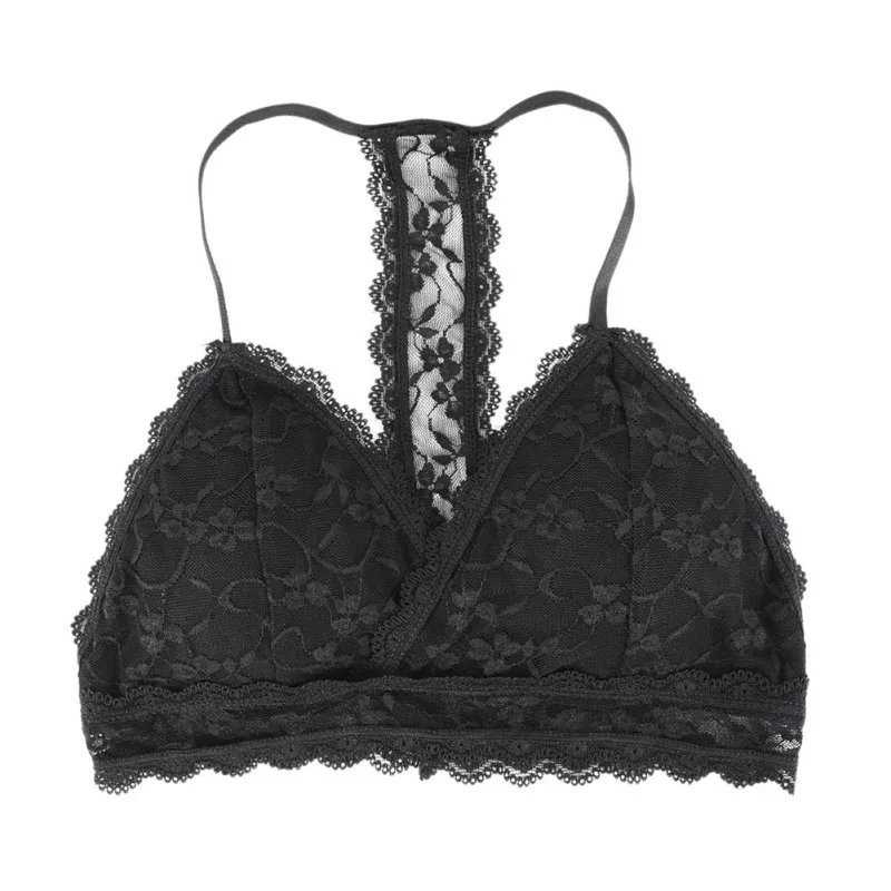 New sexy women underwear 3/4 cup Comfortable Lace bralette Wireless bra women for Backless wear