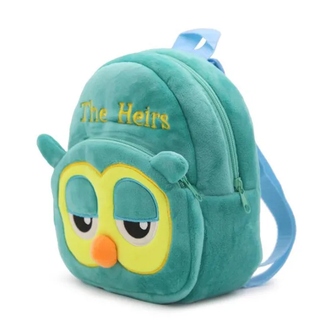 Baby Cartoon School Cute Owl Plush Backpacks Kindergarten Boys Girls Lovely Candy Bag For 1-3 Years