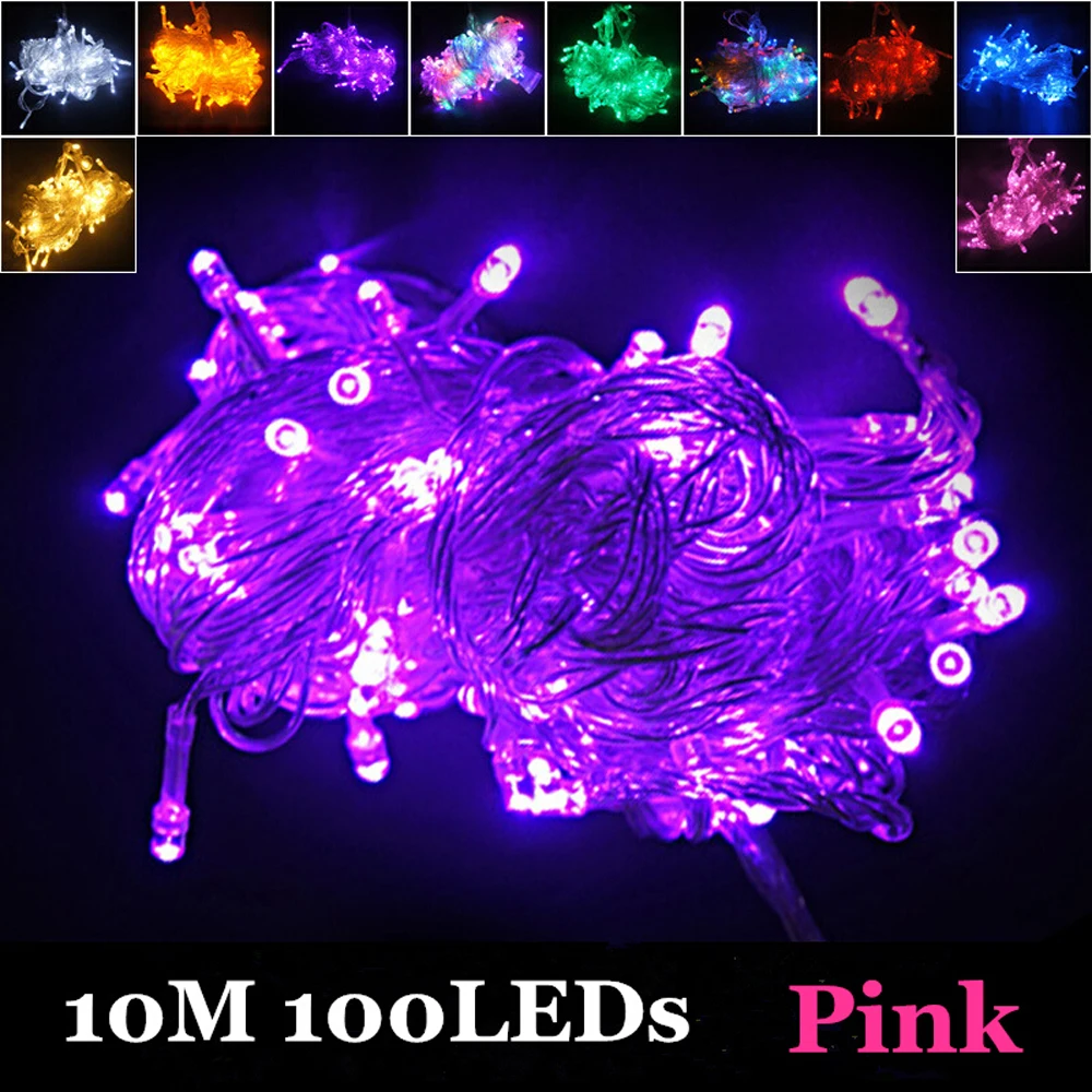 10M 100LED Led Holiday Light Waterproof 220V for Christmas Festival