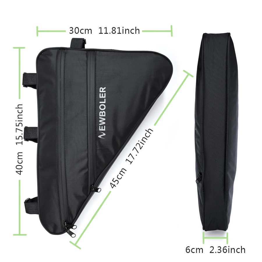 Perfect 2018 NEWBOLER Large Bicycle Triangle Bag Bike Frame Front Tube Bag Waterproof Cycling Bag Pannier Ebike Tool Bag Accessories XL 5 Perfect 2018 NEWBOLER Large Bicycle Triangle Bag Bike Frame Front Tube Bag Waterproof Cycling Bag Pannier Ebike Tool Bag Accessories XL 5