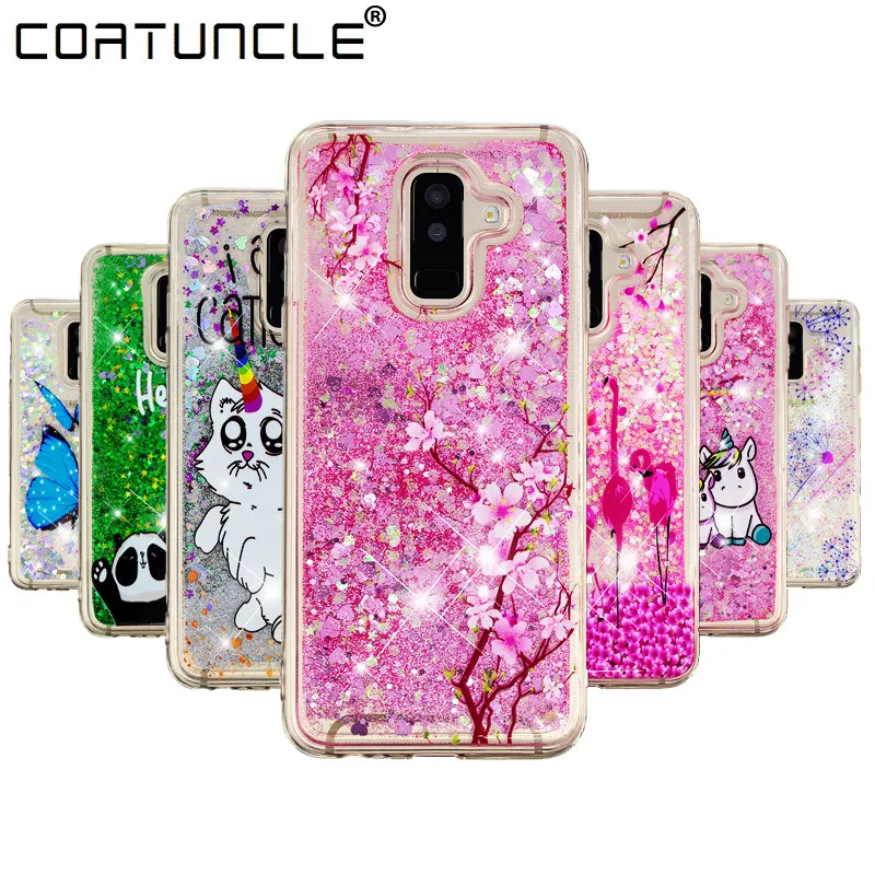 A6 2018 Silicone Case on For Samsung Galaxy A6 Plus 2018 Case Liquid Glitter Soft TPU Cover For Coque Samsung A6 2018 Phone Case A6 2018 Silicone Case on For Samsung Galaxy A6 Plus 2018 Case Liquid Glitter Soft TPU Cover For Coque Samsung A6 2018 Phone Case