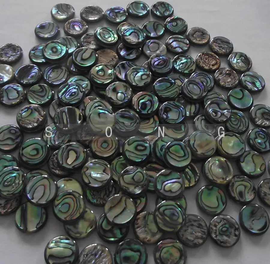 

3 pcs trumpet finger buttons pearl set real pearl seashell Concave surface