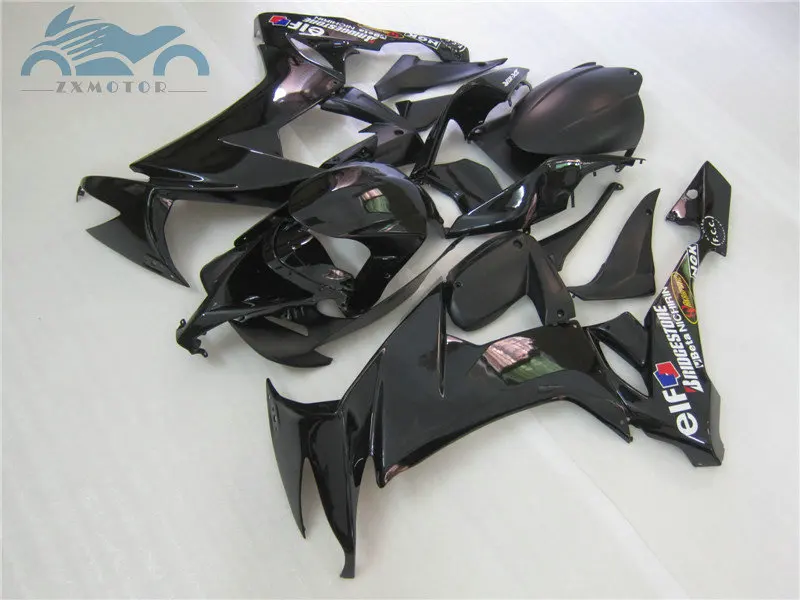 Обтекатель завода мотоцикла ABS для Kawasaki Ninja Обтекатели ZX10R 08 10 ZX 10R 2008 2009 2010 черный