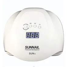 54 Вт SUNX УФ-лампа для геля Светодиодная лампа для ногтей ледяные лампы Сушилка для ногтей Маникюрный Инструмент машина для всех отверждения гель-лака с умным таймером EU Plug