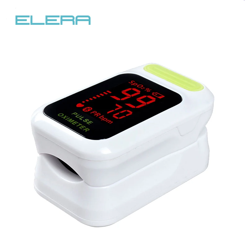 

ELERA New Digital Finger Pulse Oximeter Blood Oxygen Saturation SpO2 Monitor SPO2 PR Oximetro de dedo Health Care Free Ship