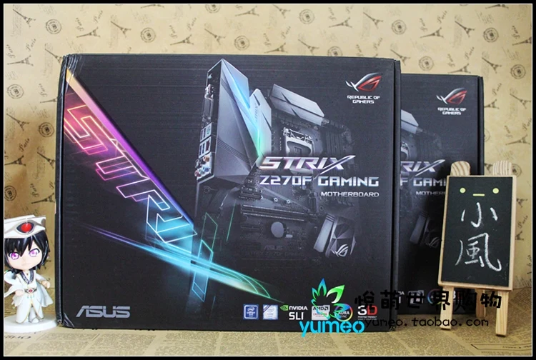 Asus ROG STRIX Z270F Gaming Desktop PC Game Board Asus ROG STRIX Z270F Gaming Desktop PC Game Board