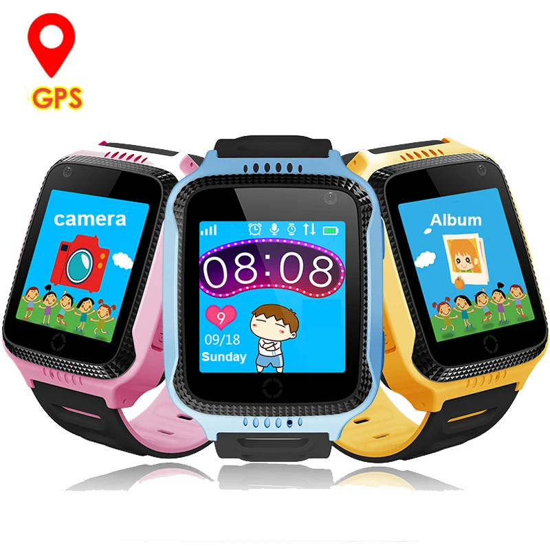 Детские Смарт часы Q528 с GPS трекером детские будильником наручные камерой
