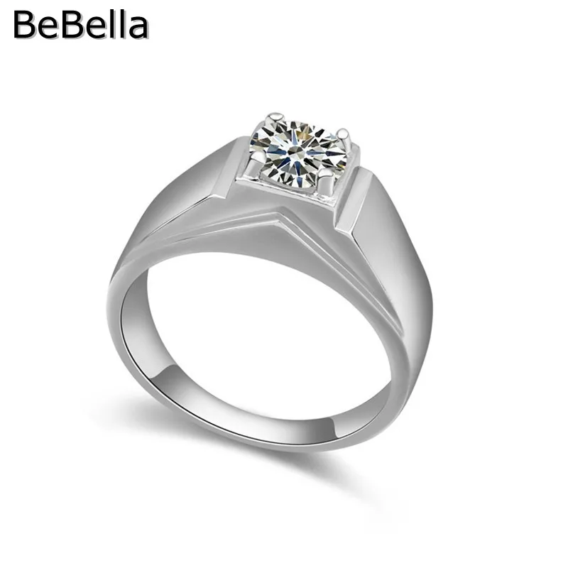 6 Colors Created Imitation Diamonds Wedding Ring Made With High Quality