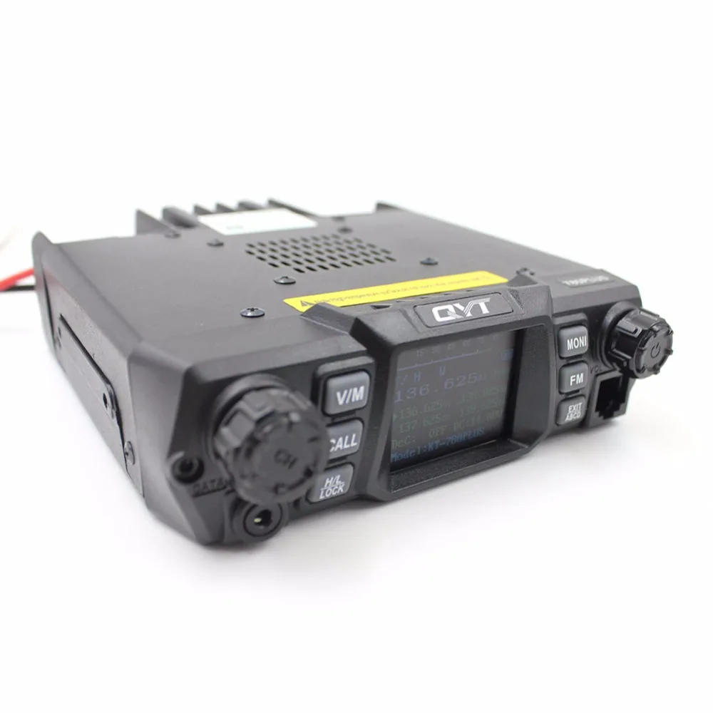 QYT KT 780 Plus Walkie Talkie UHF 400 480mhz 75W 780plus Quad Display Car Mobile Radio Station любительский