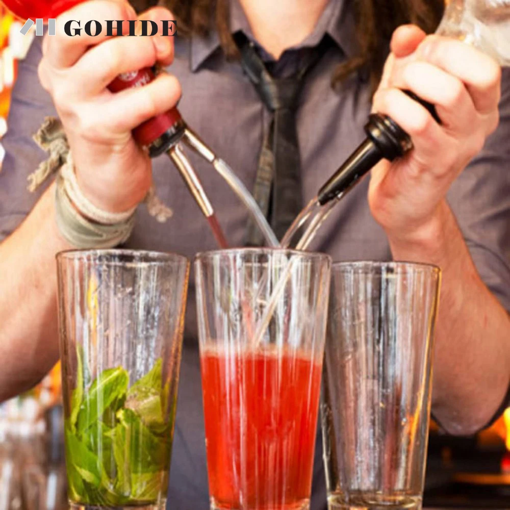 Пы 3 шт./лот нержавеющая сталь насадка для спиртных напитков разлива вина носик