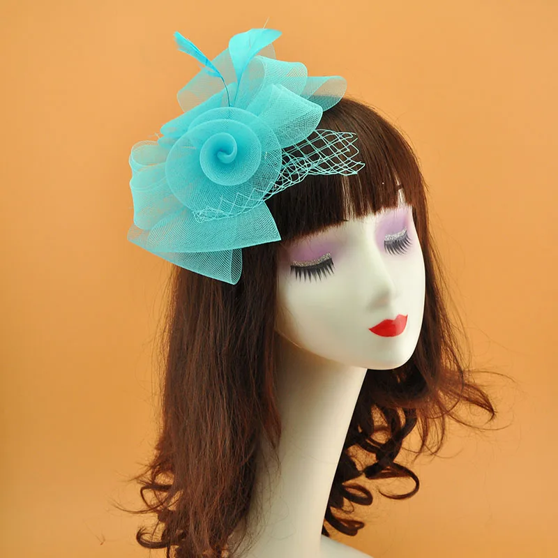 Для женщин леди свадебный головной убор Тиара цветок студия волос accessoriy изделия ленты для волос оголовье венок Приморский стильный