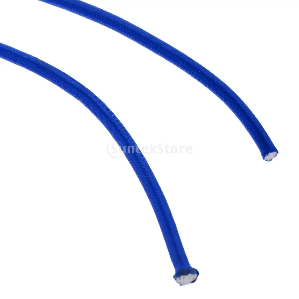  4mm Round Rubber Elastic Bungee Rope Shock Cord Tie Down Boat Trailer Anti-UV 0.5m, 1m, 2m, 300cm, 5m, 10m, 20m, 30m, 50m, 75m