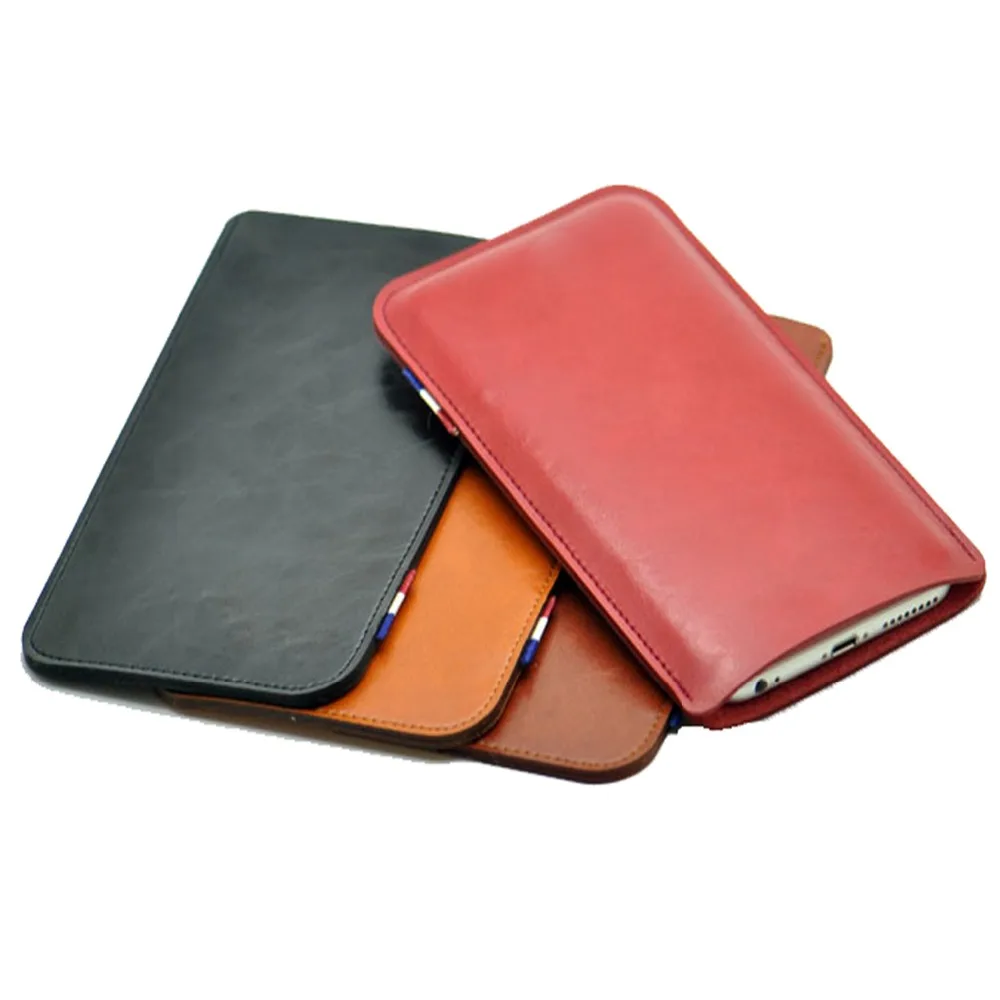 Ultra-thin super slim phone pouch cover vintage microfiber stitch cases for HTC U Ultra/U Play sleeve | Мобильные телефоны и