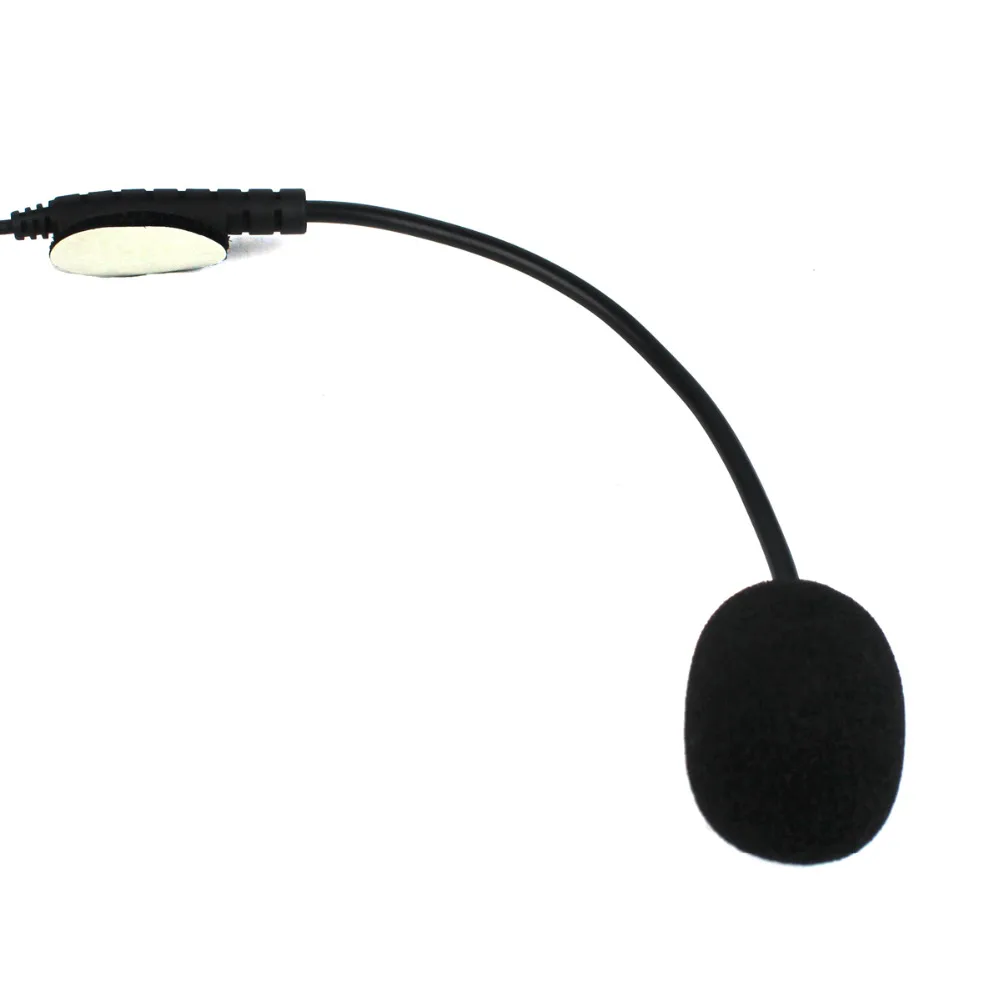 2 шт. Pin Finger PTT гарнитура мотоциклетный шлем микрофон для Kenwood Baofeng TYT Walkie Talkie