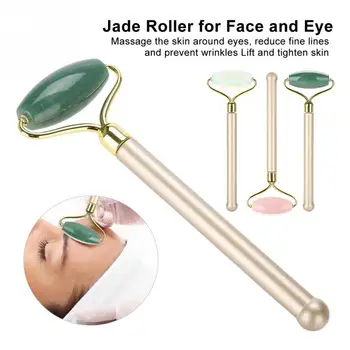 

Neck Massage Tool Natural Jade Roller Thin Face Anti Aging Guasha Massager Slimming Massage Tool