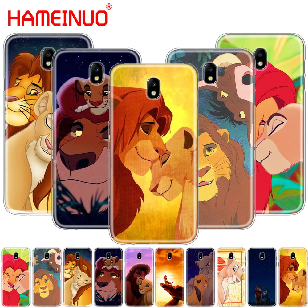 

HAMEINUO the lion king Love story cover phone case for Samsung Galaxy J3 J5 J7 2017 J527 J727 J327 J330 J530 J730 PRO