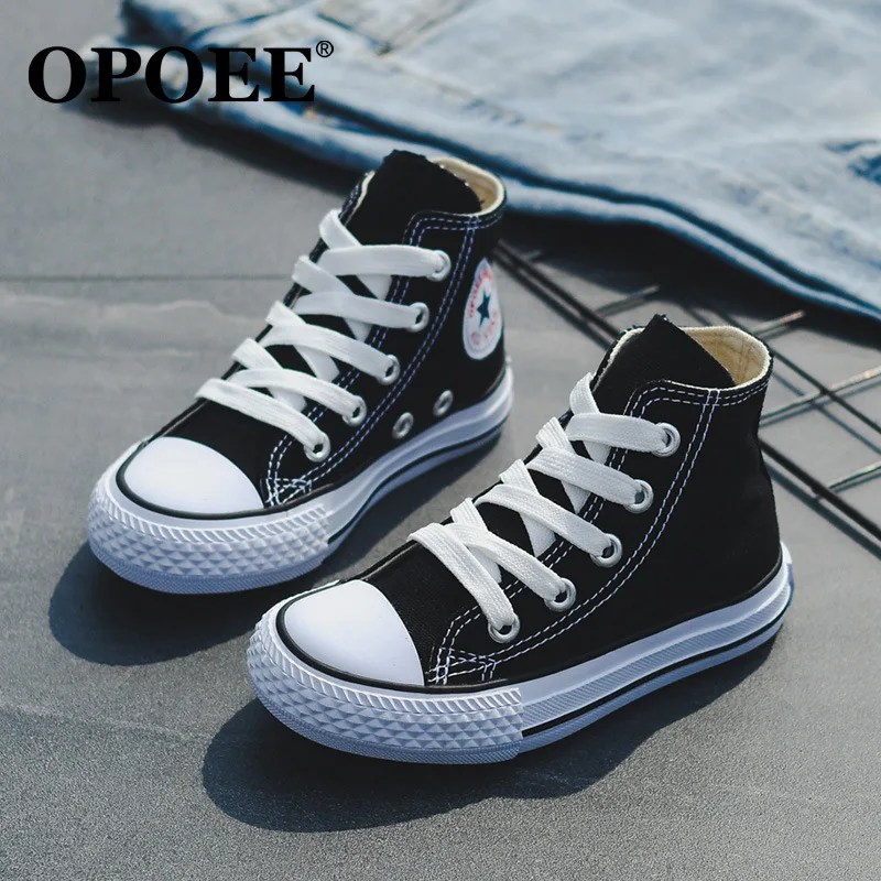 high canvas shoes