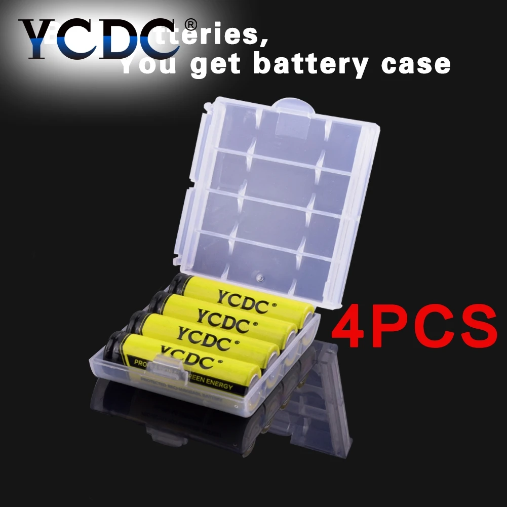 YCDC Лидер продаж! 4 шт YCDC 1,2 V AA 2000 mAh ni-mh аккумуляторная батарея EE6338