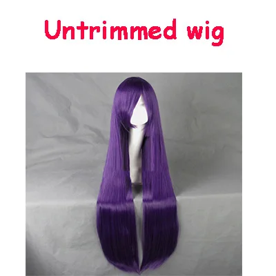 only wig Dangan Ronpa 2 Mikan Tsumiki Danganronpa платье Косплей Костюм Danganronpa Mikan Tsumiki Косплей рубашка+ юбка+ фартук и парики - Цвет: only wig