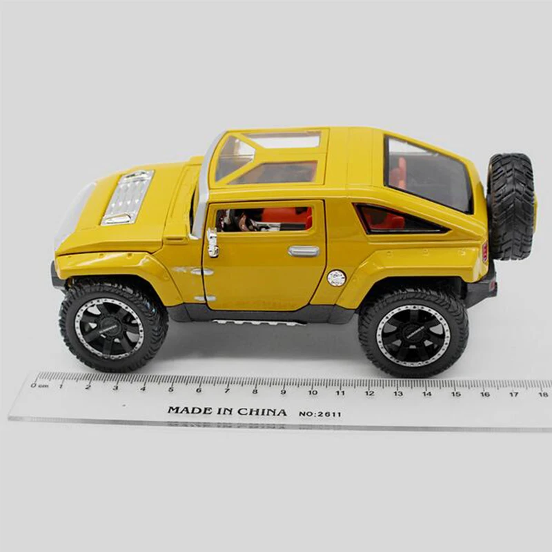 1:24 Игрушечная машина из сплава инерционная Игрушечная машина высокого качества, Высококачественная внедорожная металлическая модель грузовика или модели автомобиля, украшения, подарок для детей