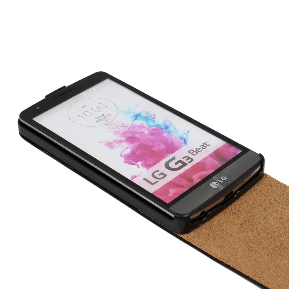 Вертикальный флип-чехол s для LG G3/G3 S Beat кожаный магнитный флип-чехол для телефона