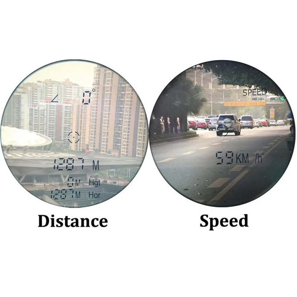 Multi-function Laser Range Speed Finder Telescope Trena Laser Rangefinders Distance Meter Battery Digital 1000/1500 Monocular